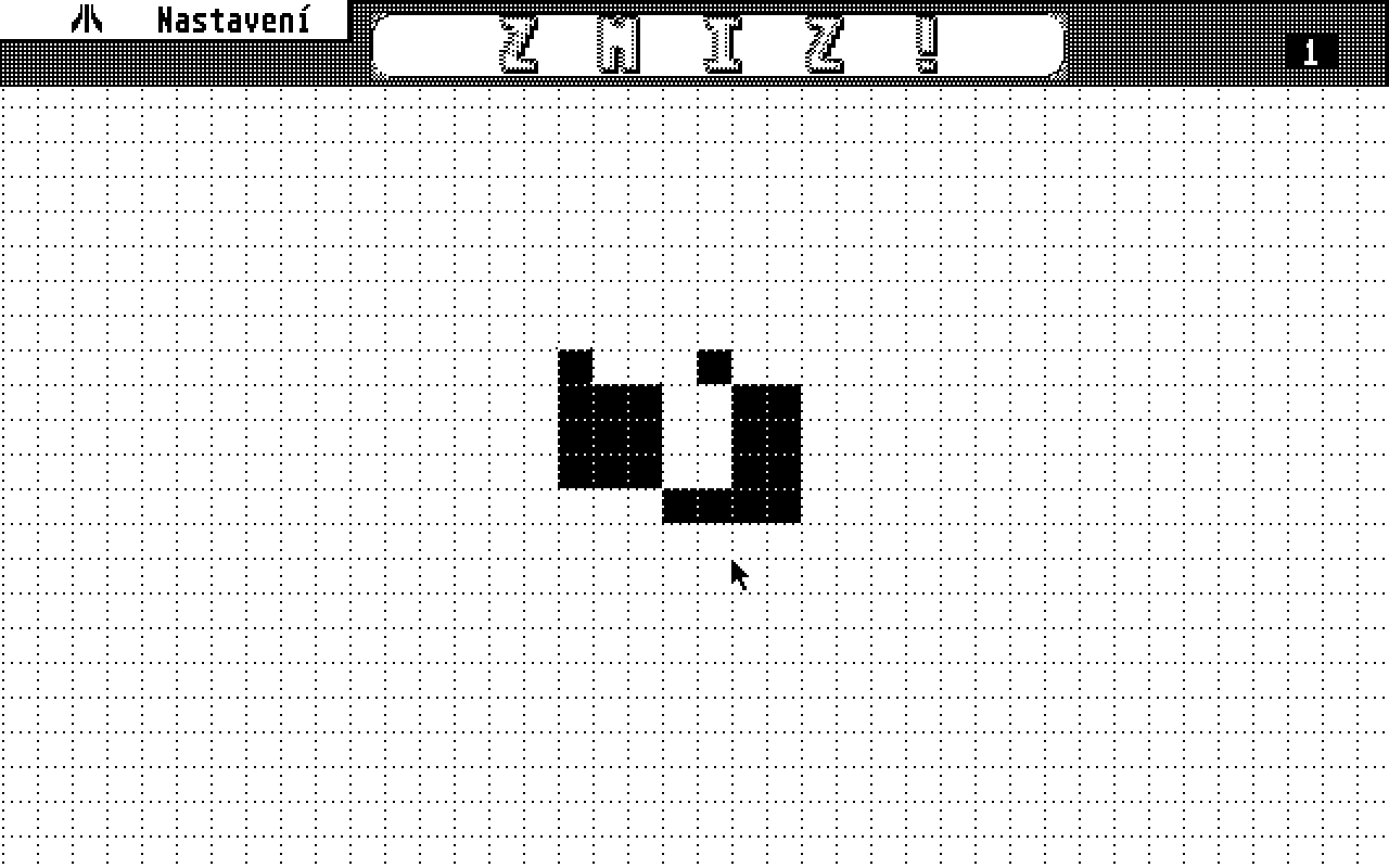 Zmiz! atari screenshot